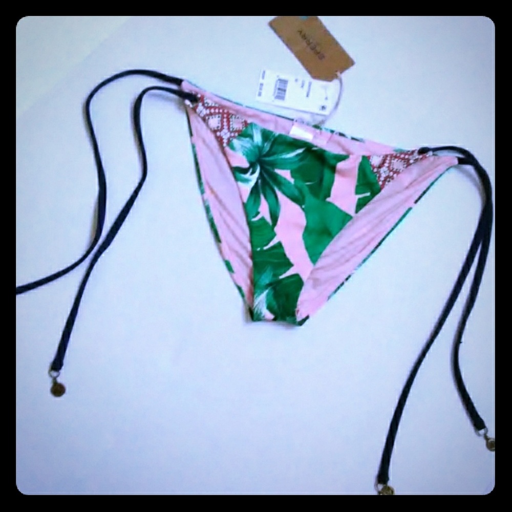 NWT SIZE MEDIUM SPERRY FLORAL BIKINI BOTTOM